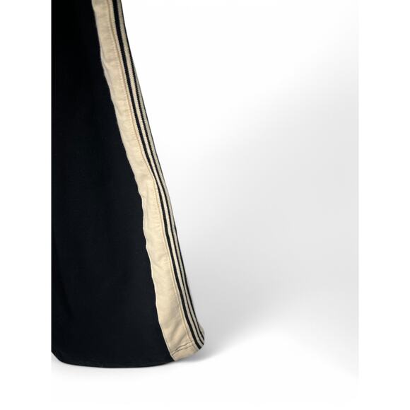 BCBG Max Azria Top Pant Track Suit 2 Piece Set Wide Leg Jacket Women's M - Picture 4 of 7